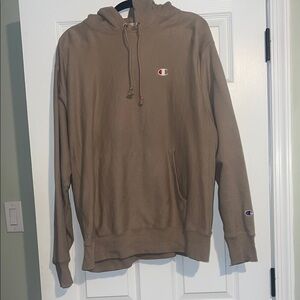 Champion Men's Tan Hoodie